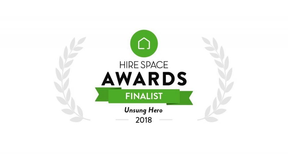 Our very own ‘Unsung Hero’ – Hire Space Awards 2018